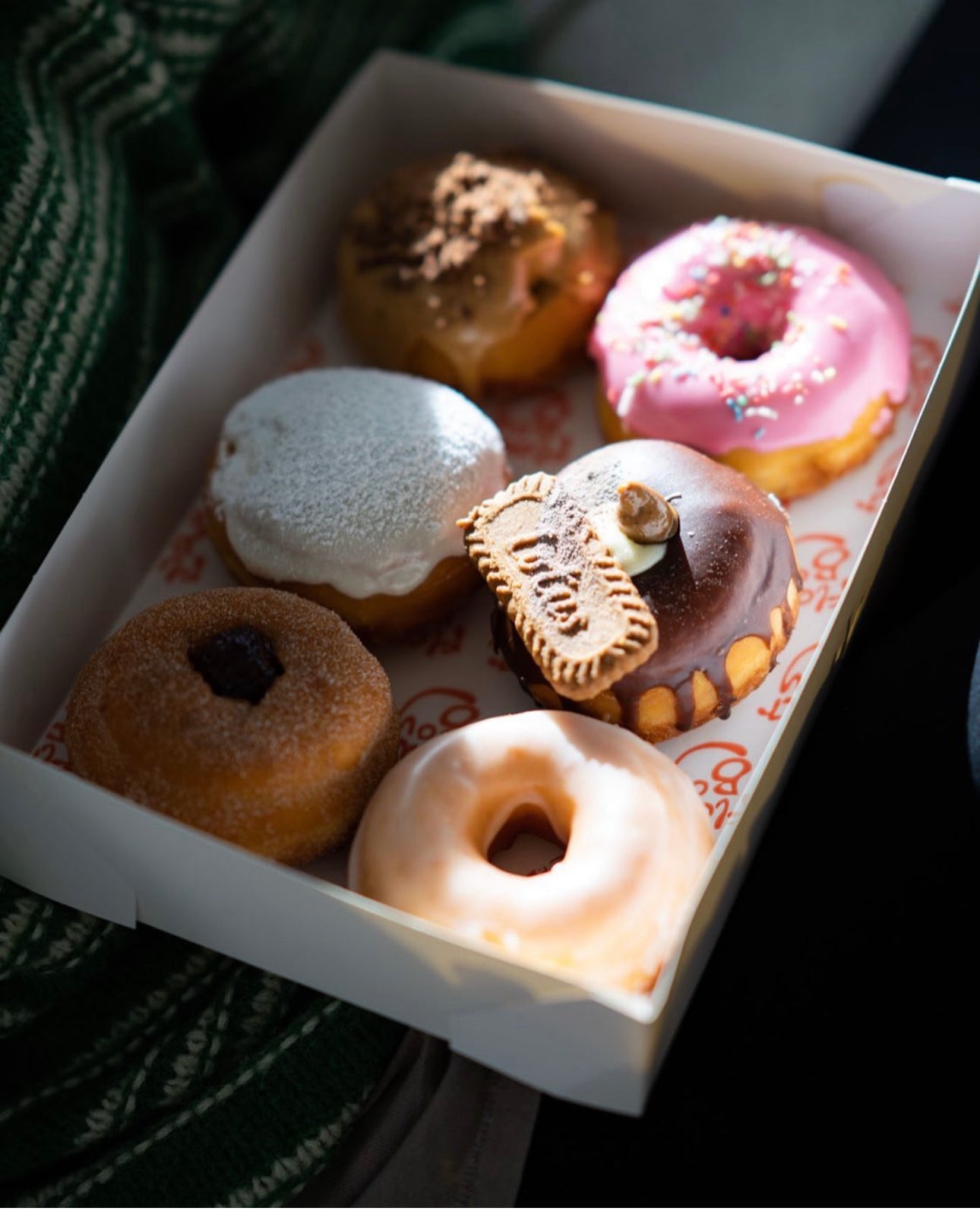 6 pack of specialty donuts